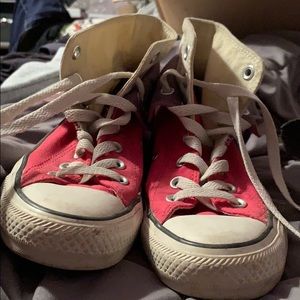 Gently worn converse